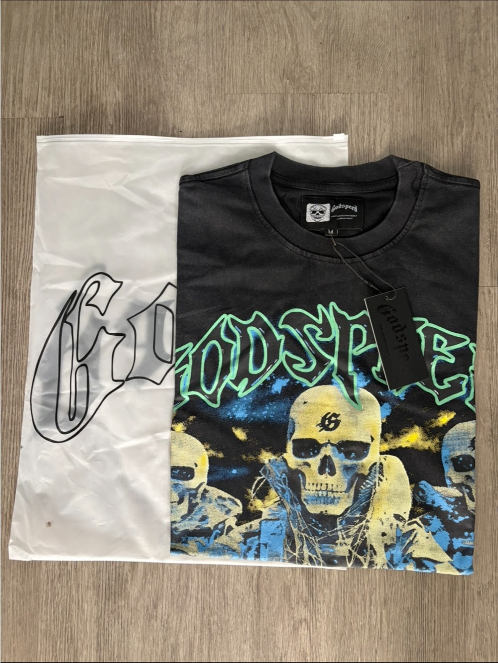 Godspeed Skull Tee - Black